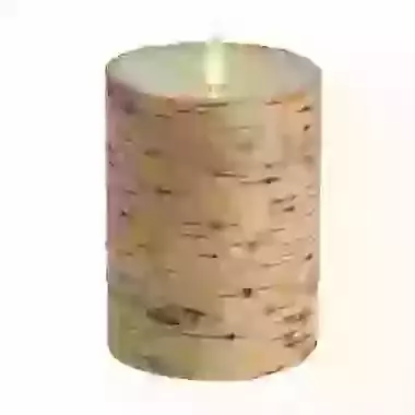 Birchwood Pillar Candle 15 cm